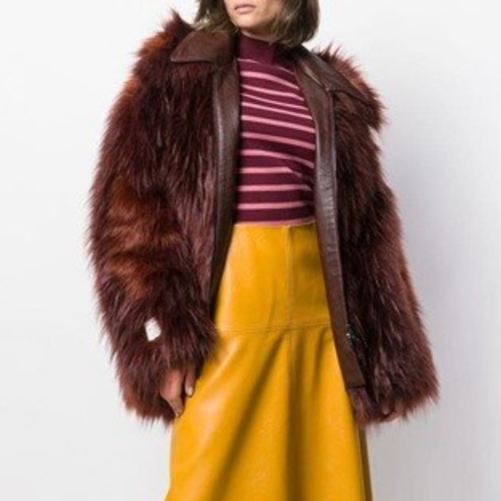 Stella McCartney | Faux Fur Bomber Jacket | NWOT